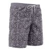 konoha Hawaiian Swim Trunks Board Shorts side Knot - Anime Swim Trunks