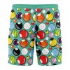 koroexp Hawaiian Swim Trunks Board Shorts back - Anime Swim Trunks