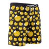 korosensei Hawaiian Swim Trunks Board Shorts side Knot - Anime Swim Trunks