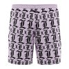 l Hawaiian Swim Trunks Board Shorts back - Anime Swim Trunks