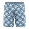 laughing Hawaiian Swim Trunks Board Shorts back - Anime Swim Trunks