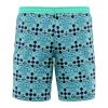 marine Hawaiian Swim Trunks Board Shorts back - Anime Swim Trunks