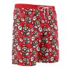 mario Hawaiian Swim Trunks Board Shorts side Knot - Anime Swim Trunks