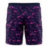 menacing Hawaiian Swim Trunks Board Shorts back - Anime Swim Trunks