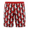 monokuma Hawaiian Swim Trunks Board Shorts back - Anime Swim Trunks