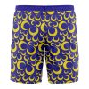 moon Hawaiian Swim Trunks Board Shorts back - Anime Swim Trunks