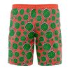 radar Hawaiian Swim Trunks Board Shorts back - Anime Swim Trunks