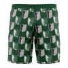 survey corps Hawaiian Swim Trunks Board Shorts back - Anime Swim Trunks