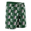 survey corps Hawaiian Swim Trunks Board Shorts side Knot - Anime Swim Trunks