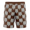 training Hawaiian Swim Trunks Board Shorts back - Anime Swim Trunks