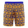 ua Hawaiian Swim Trunks Board Shorts back - Anime Swim Trunks