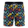 visions Hawaiian Swim Trunks Board Shorts Knot - Anime Swim Trunks