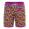 wario Hawaiian Swim Trunks Board Shorts Knot - Anime Swim Trunks