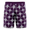 whitebeard Hawaiian Swim Trunks Board Shorts back - Anime Swim Trunks