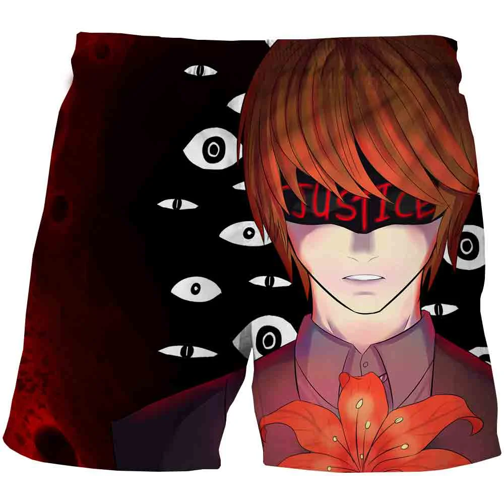 Death Note Light Yagami RaitoSwim Trunk - Anime Swim Trunks