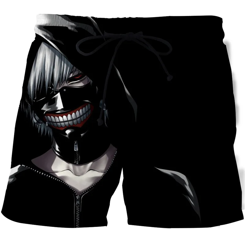 Tokyo Ghoul Kaneki Ken Cool Swim Trunk - Anime Swim Trunks