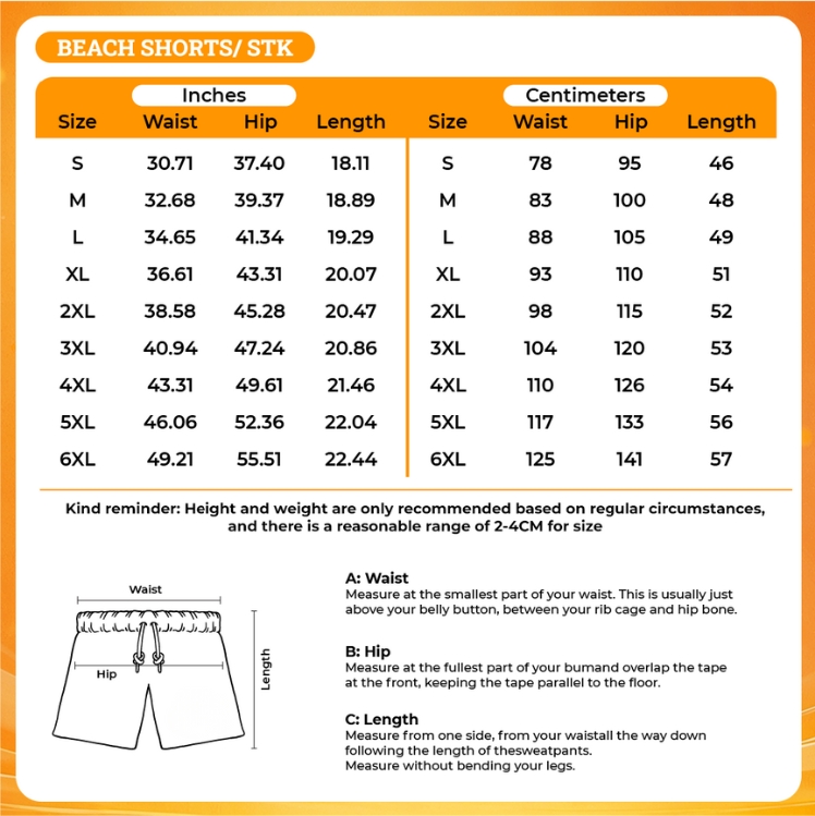 Beach Shorts - Anime Swim Trunks